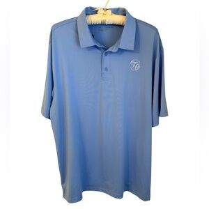 Under Armour Golf UPF 30 Performance Polo Blue 2XL NWT